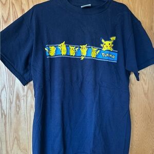 Pokemon Navy Blue T-Shirt (Pre-Shrunk)